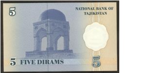 Banknote from Tajikistan