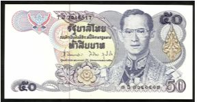 Thailand 50 Baht 1985 P90. Banknote