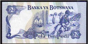 Banknote from Botswana