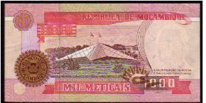 Banknote from Mozambique