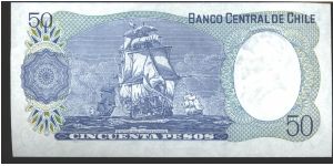 Banknote from Chile