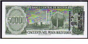 Banknote from Bolivia