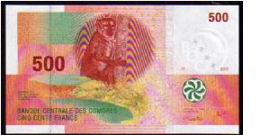 500 Francs__
pk# 15 Banknote