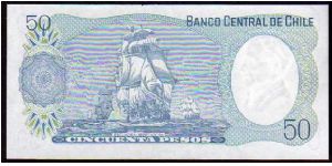 Banknote from Chile