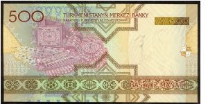 Banknote from Turkmenistan