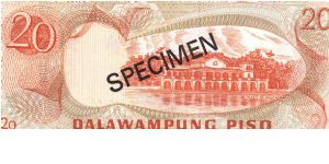 Banknote from Philippines