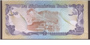 Banknote from Afghanistan