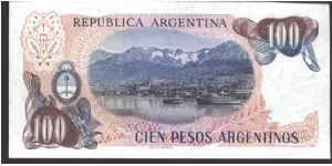 Banknote from Argentina