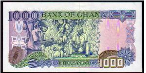 Banknote from Ghana