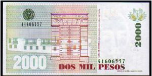 Banknote from Colombia