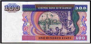 Banknote from Myanmar
