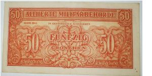 Banknote from Austria