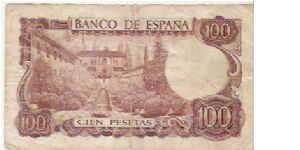 Banknote from Spain