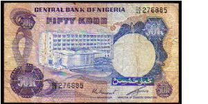 50 Kobo
Pk 14a Banknote