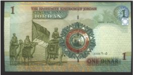 Banknote from Jordan