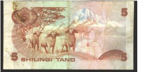 Banknote from Kenya