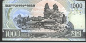 Banknote from Korea - North