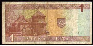 Banknote from Lithuania