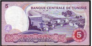 Banknote from Tunisia