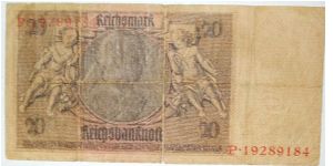 Banknote from Germany