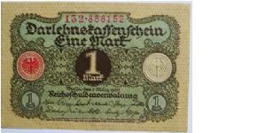 1 mark Banknote