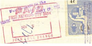 Banknote from Philippines