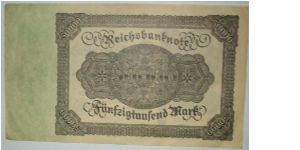 Banknote from Germany