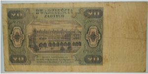 Banknote from Poland