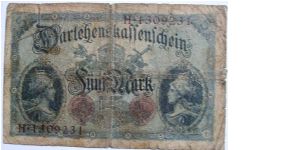 Banknote from Germany