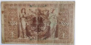 Banknote from Germany