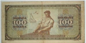 Banknote from Yugoslavia