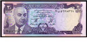 20 Afghanis__

Pk 48 Banknote