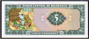 Banknote from Nicaragua