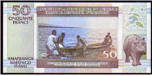 Banknote from Burundi