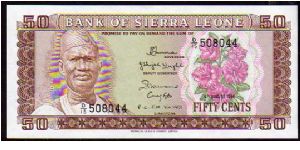 50 Cents
Pk 4 Banknote