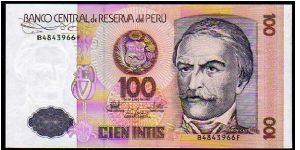 100 Intis
Pk 133 Banknote