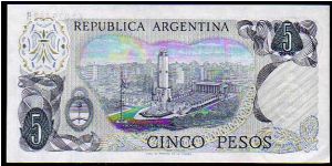 Banknote from Argentina