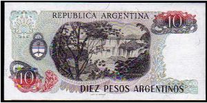 Banknote from Argentina