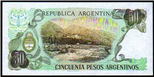 Banknote from Argentina