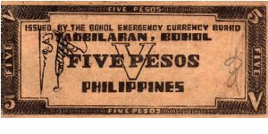 Banknote from Philippines