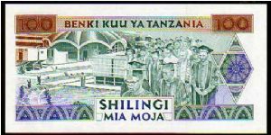 Banknote from Tanzania