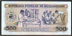 Banknote from Mozambique