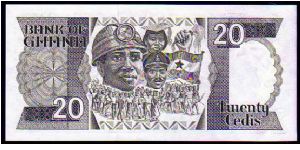 Banknote from Ghana