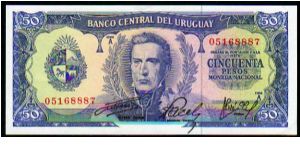 50 Pesos
Pk 46 Banknote