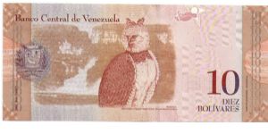 Banknote from Venezuela