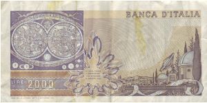 Banknote from Italy