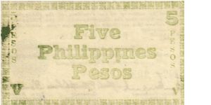 Banknote from Philippines