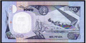 Banknote from Colombia