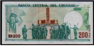 Banknote from Uruguay