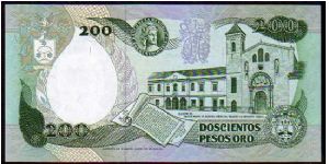 Banknote from Colombia